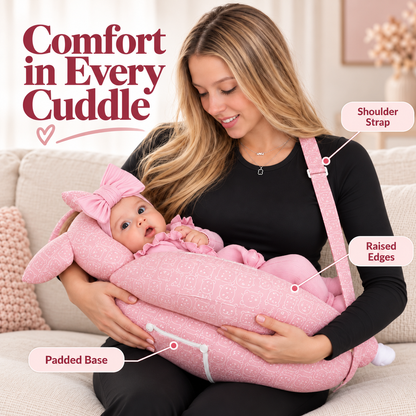 Almohada de lactancia con elevador ajustable
