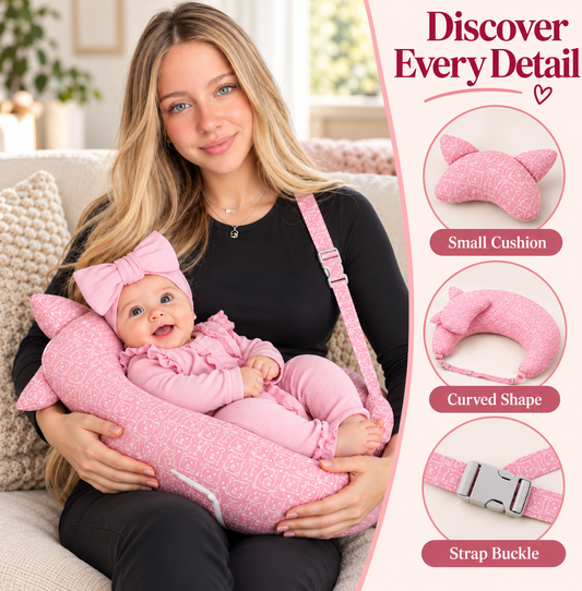 Almohada de lactancia con elevador ajustable